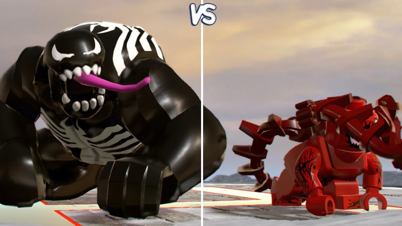 LEGO Marvel Super Heroes 2 - Venom vs Carnage - CoOp Fight (Free Roam Gameplay HD)