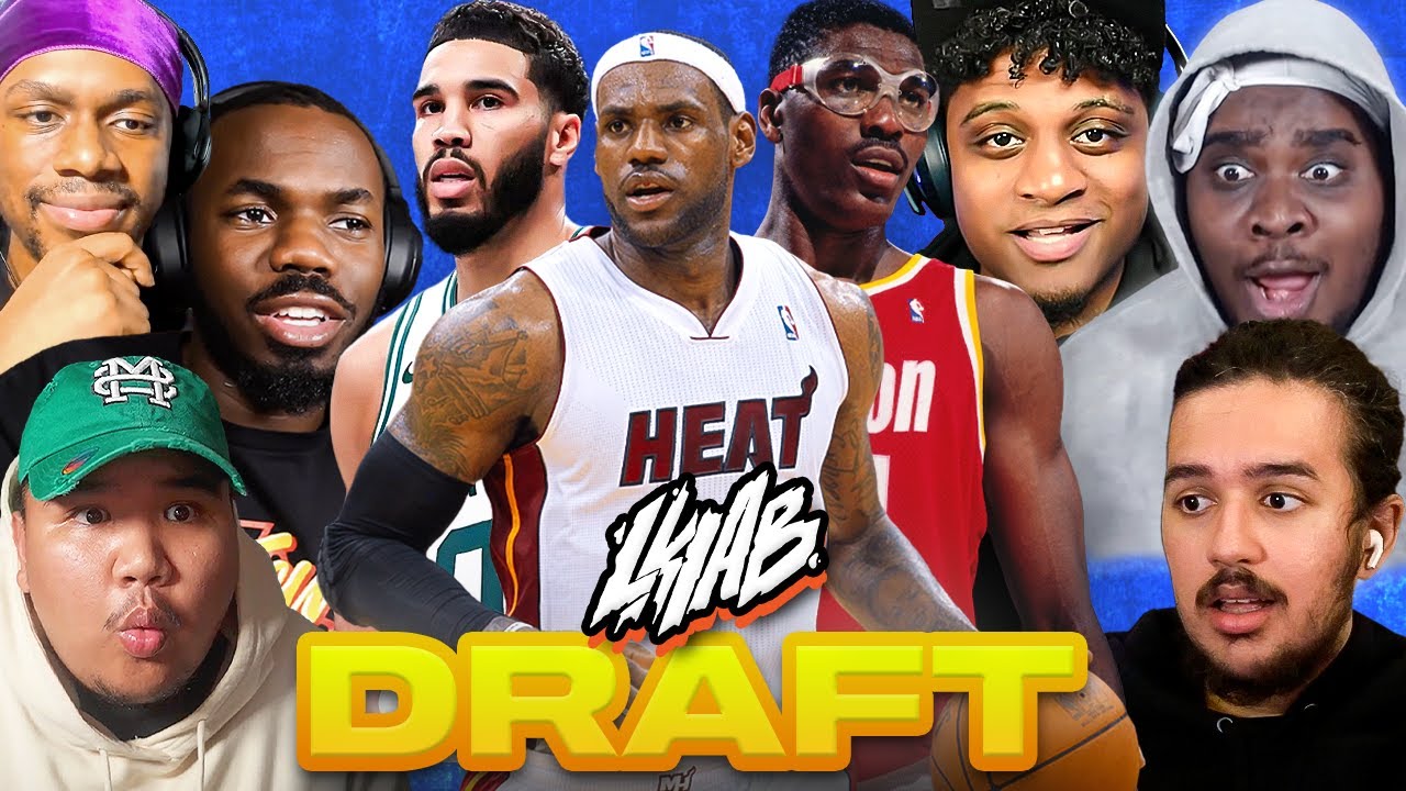 NBA YouTubers Do NBA All-Time Draft
