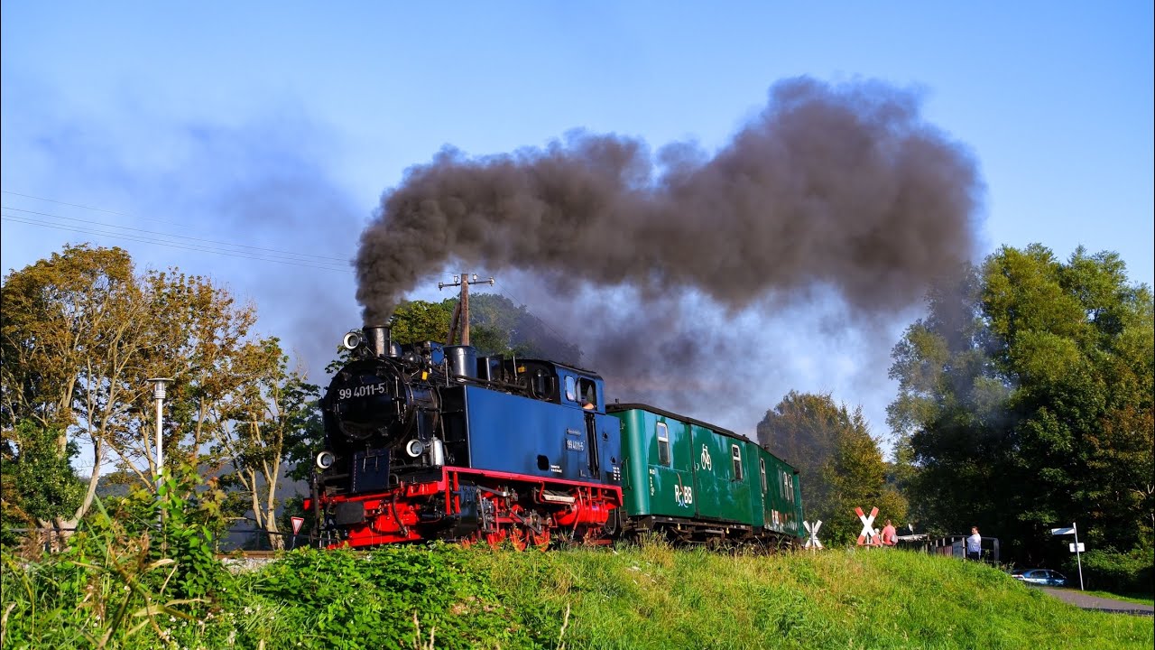 Mit dem Rasenden Roland von Lauterbach  nach Göhren - Sommer 2023