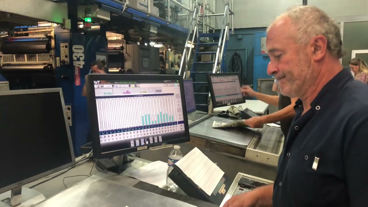 Séquence émotion : Charente Libre imprime son dernier journal