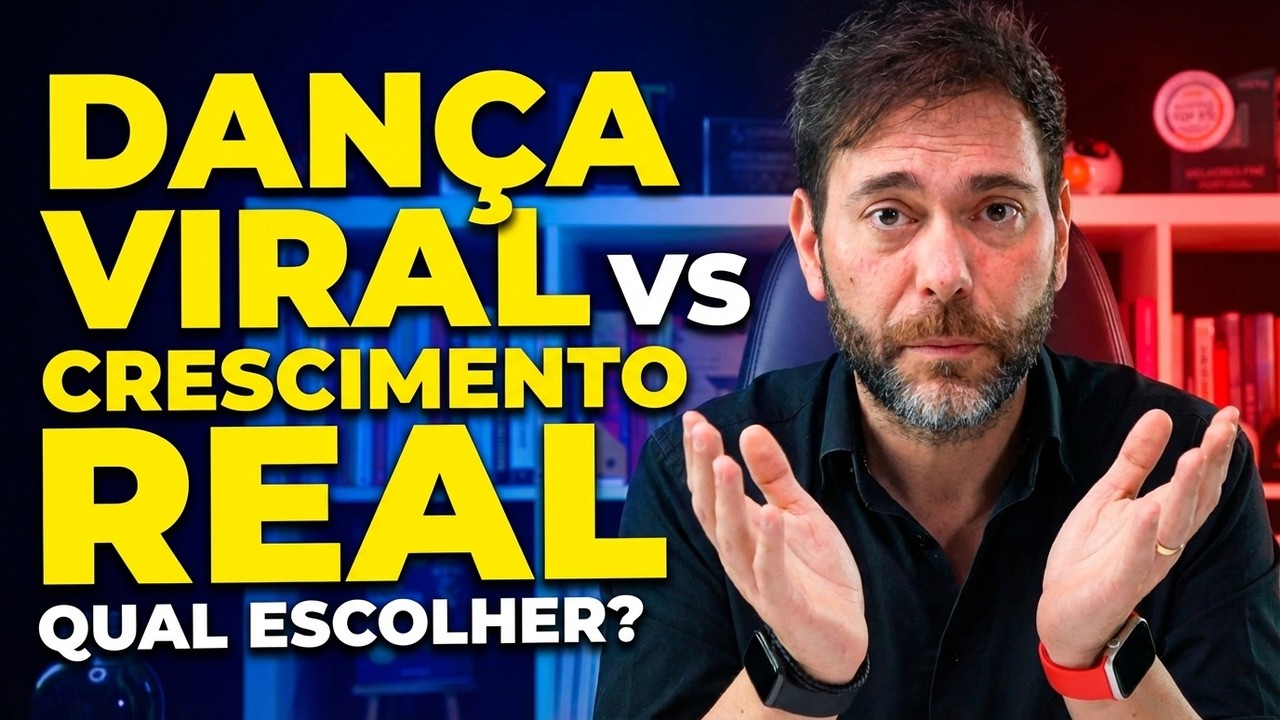 Redes Sociais para negócios: Dança viral vs crescimento real | Qual escolher?