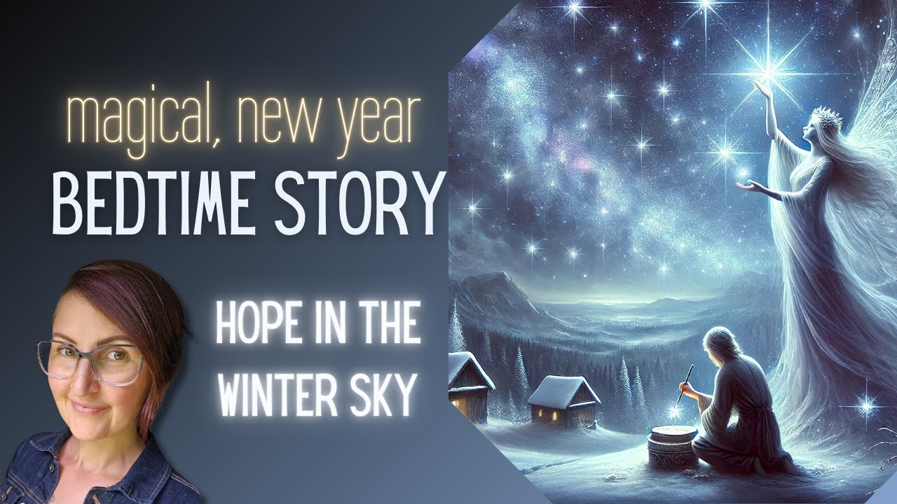 New Year's Adult Bedtime ~ Hope In The Winter Sky~ Magical Sleep Story ~ Calming Female Voice ~2024