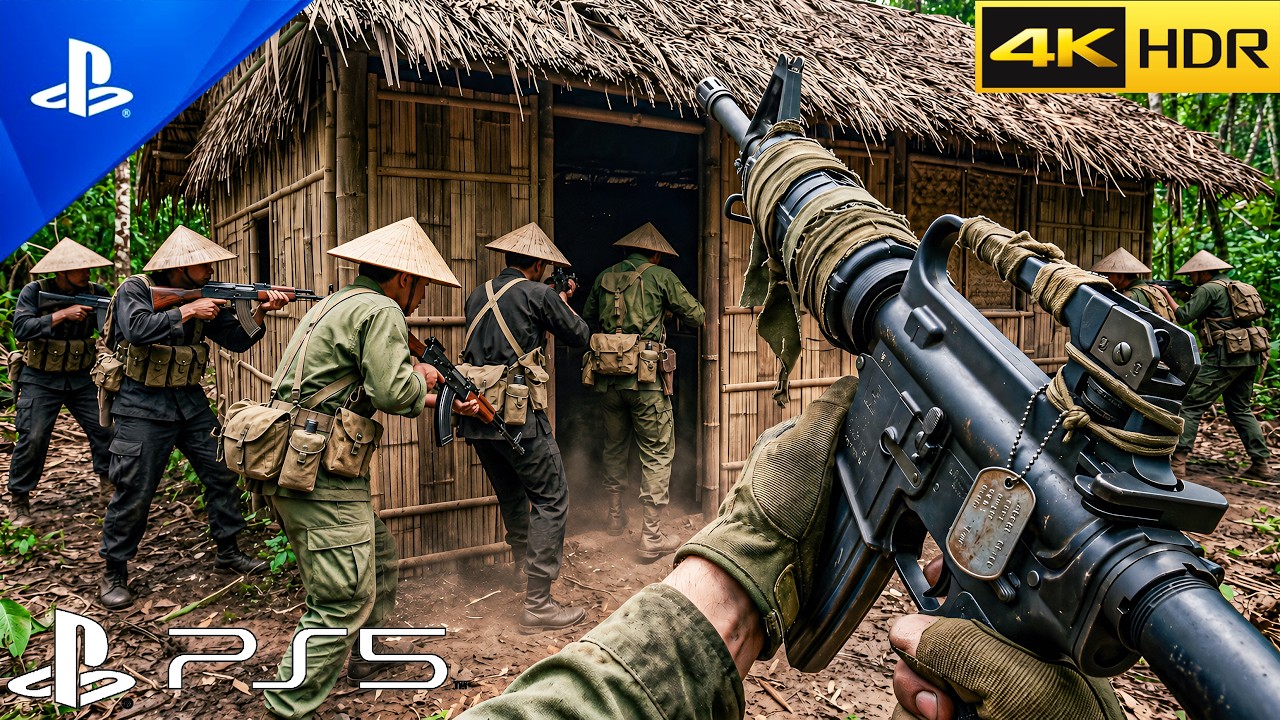 VIETNAM WAR | Realistic Ultra Graphics Gameplay COD 4K 60FPS