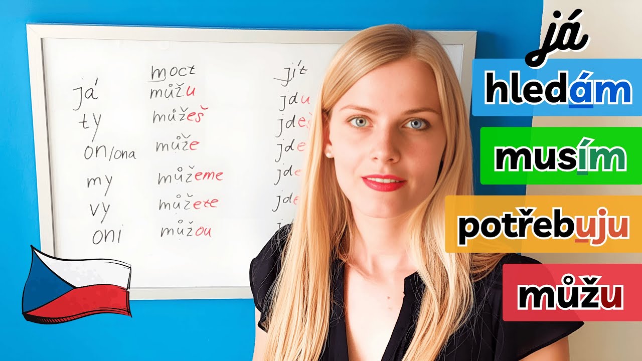 🎬 Quick Guide to Czech Verb Conjugation in Present Tense