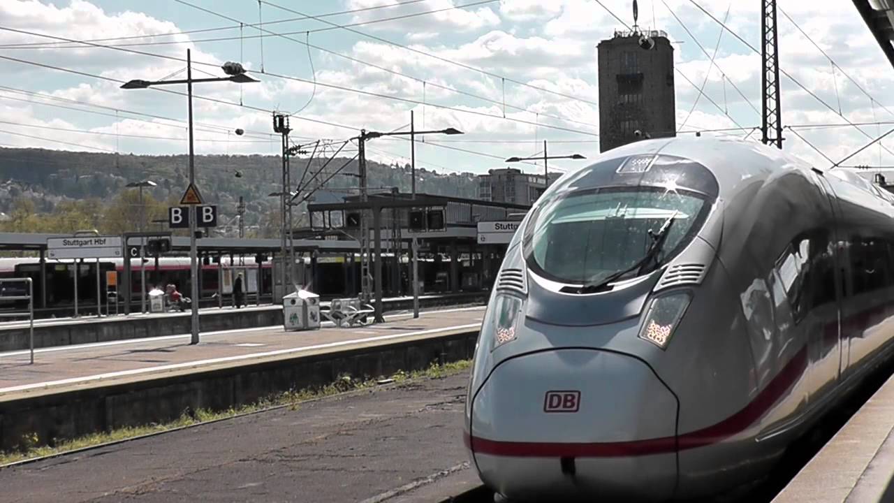 ICE Velaro D (BR 407) in Stuttgart Hbf
