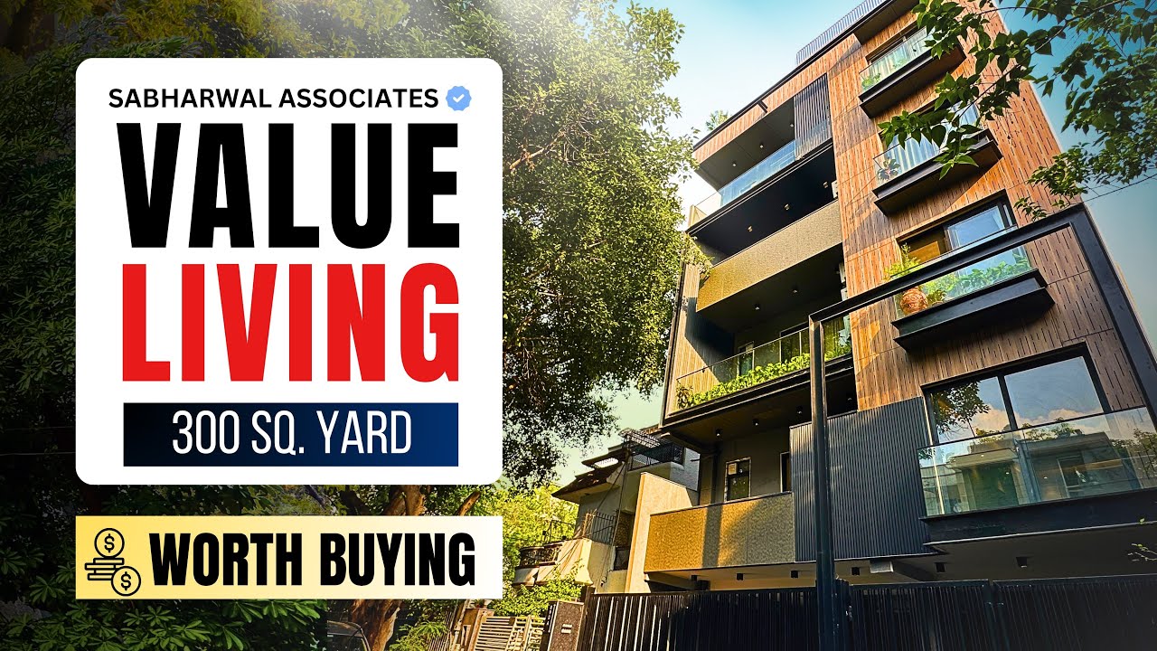 Value Living | 300 Sq. Yard | Builder floor in Gurgaon | near market | Sabharwal Associates