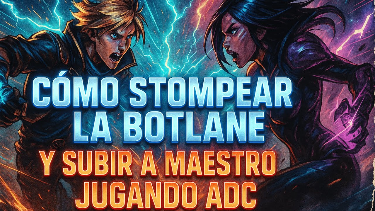 Cómo dominar early game como ADC y subir a Maestro (Guía paso a paso)
