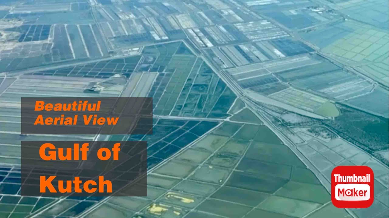 A Gulf of Kutch Aerial View | Beautiful Bird Eye view 
#gulfofkutch, #kutch
