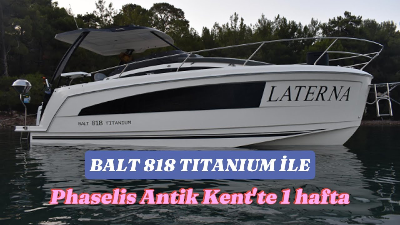 Balt Yacht 818 Titanium ile Antik Kent'i Keşfettik.