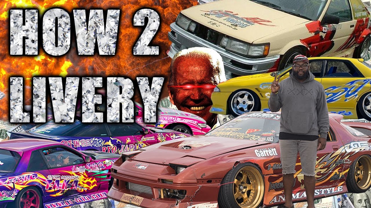 How To Livery [Japanese Drift Style]