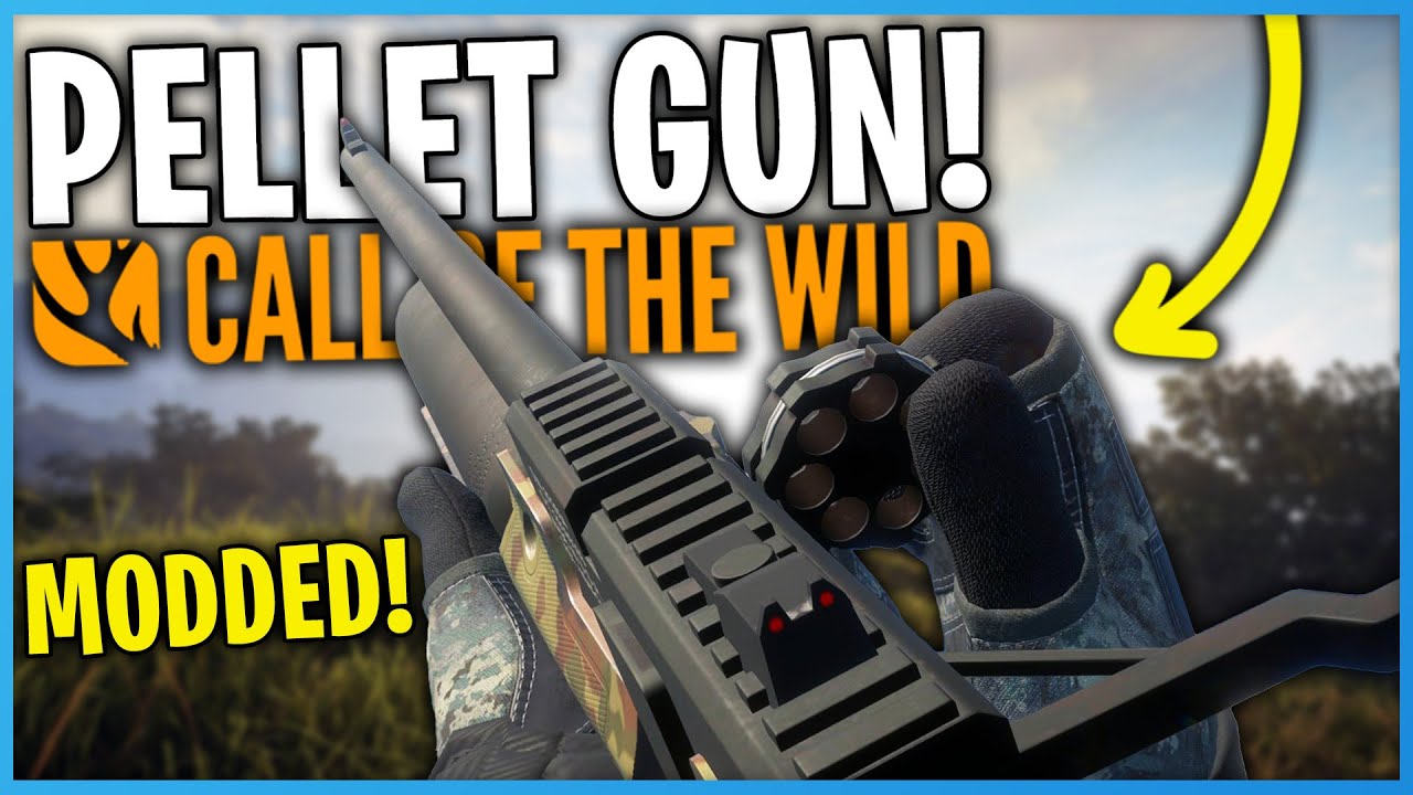 This MODDED PELLET GUN is INSANE! | theHunter Call Of The Wild