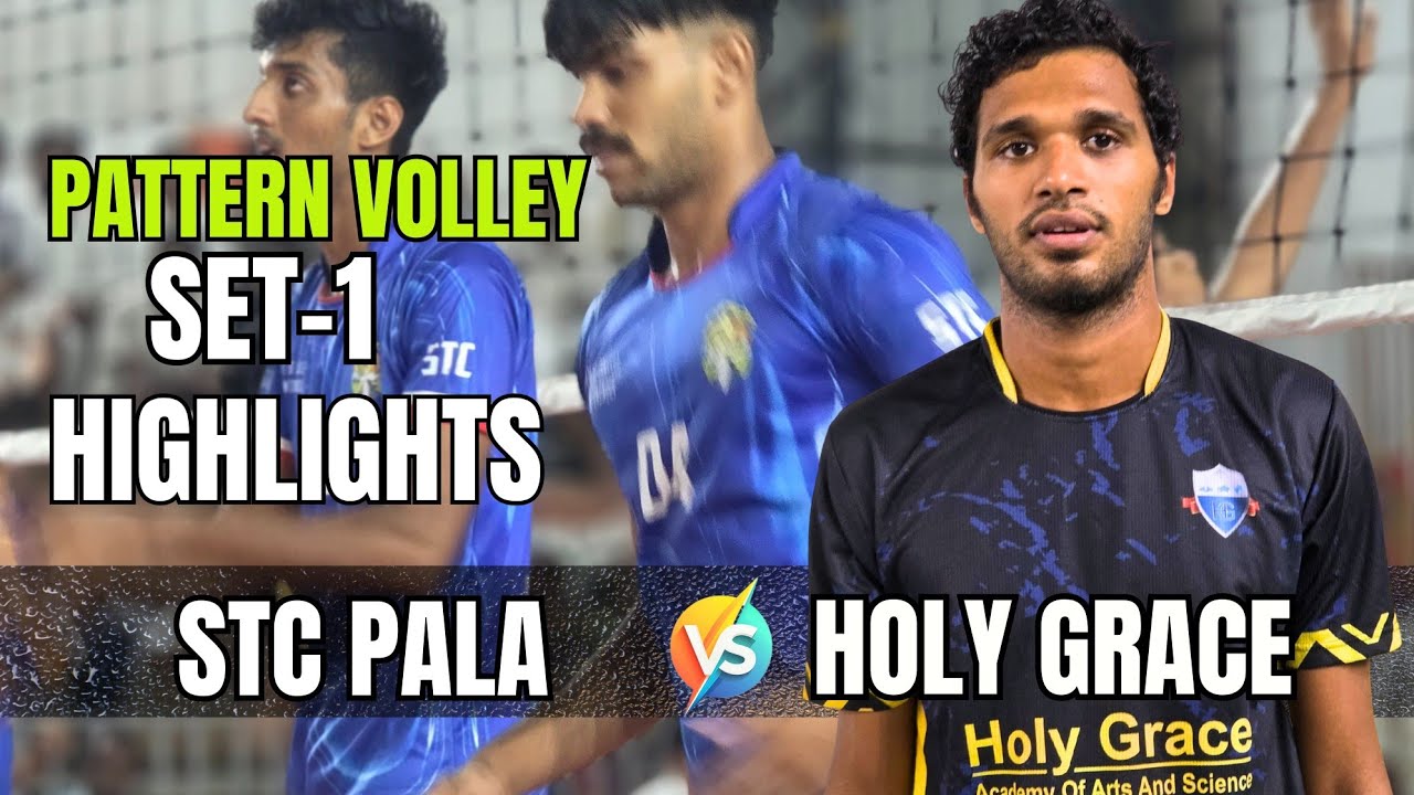 🔥Set 1 Highlights St. Thomas College Pala vs Holy Grace College Thrissur,All Kerala Inter Collegiate