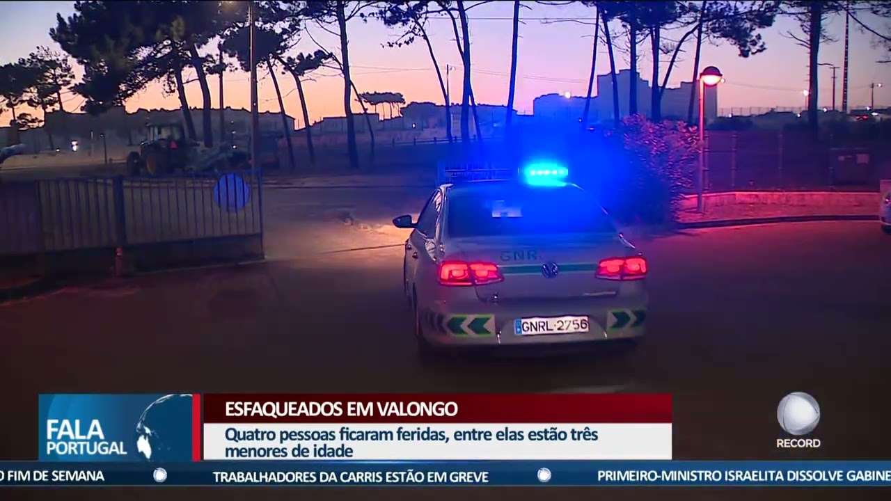 Festa termina à facada em Valongo