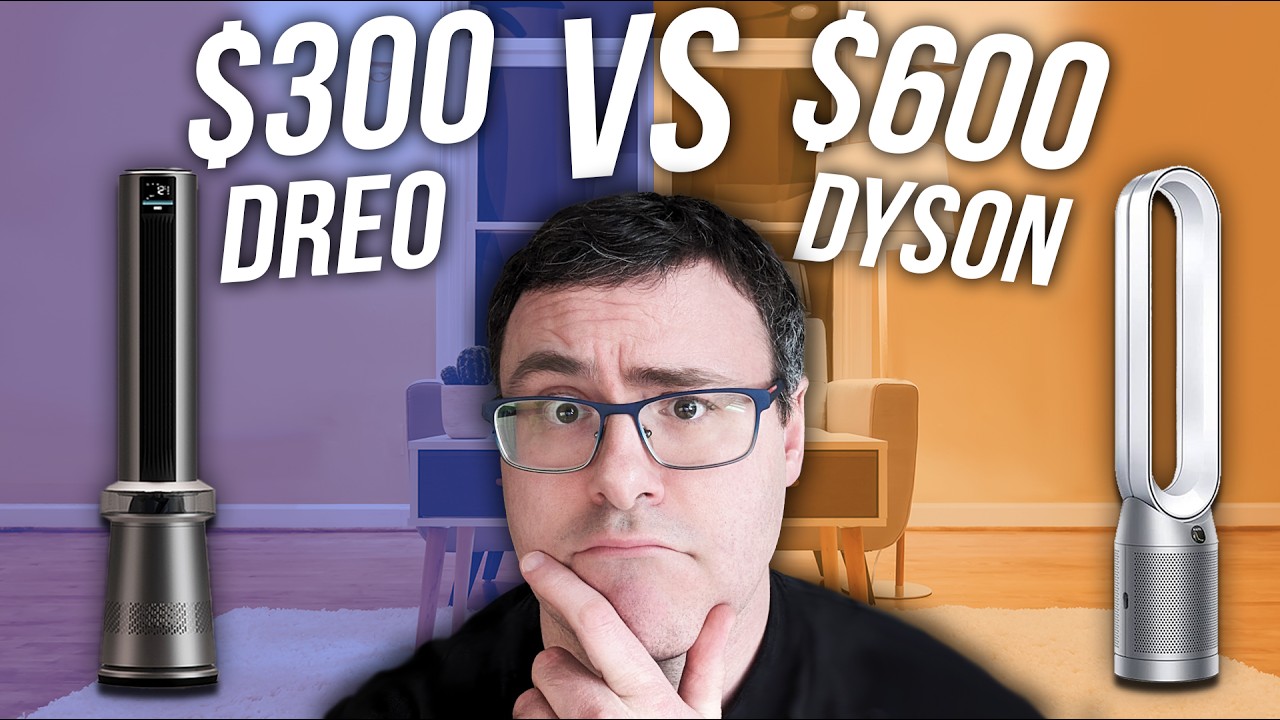 $300 vs $600 Air Purifier + Fan Showdown! (DREO vs Dyson)
