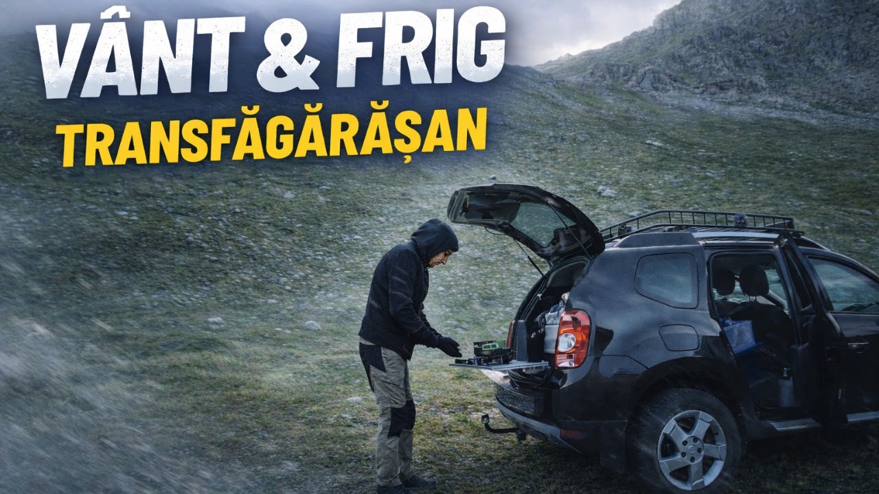 V&acirc;nt, frig și o noapte pe Transfăgărășan | Off Camping Romania cu Dacia Duster 4x4