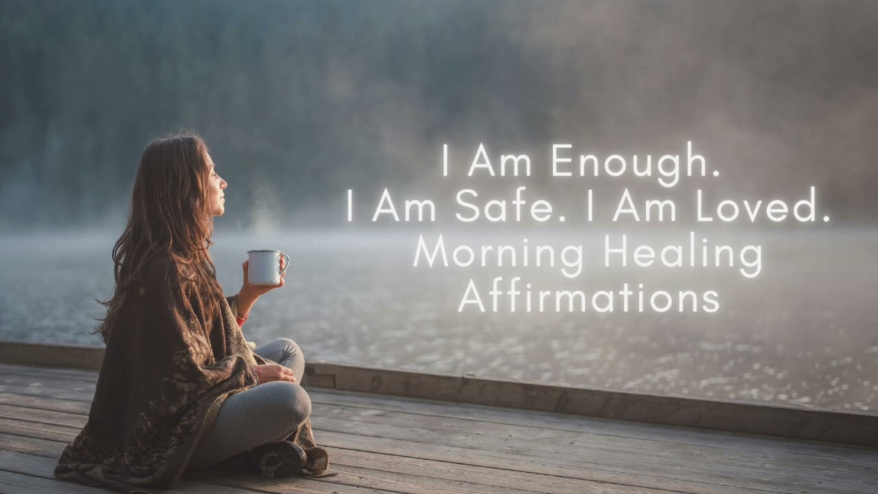 Breathing practice & Gentle Morning Affirmations for Depression 🌅 Whispered Healing (5 Minutes)