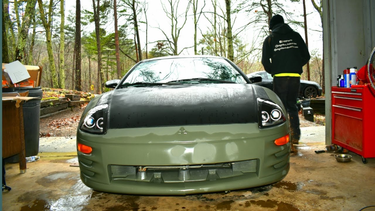 Installing halo headlights on a Mitsubishi Eclipse