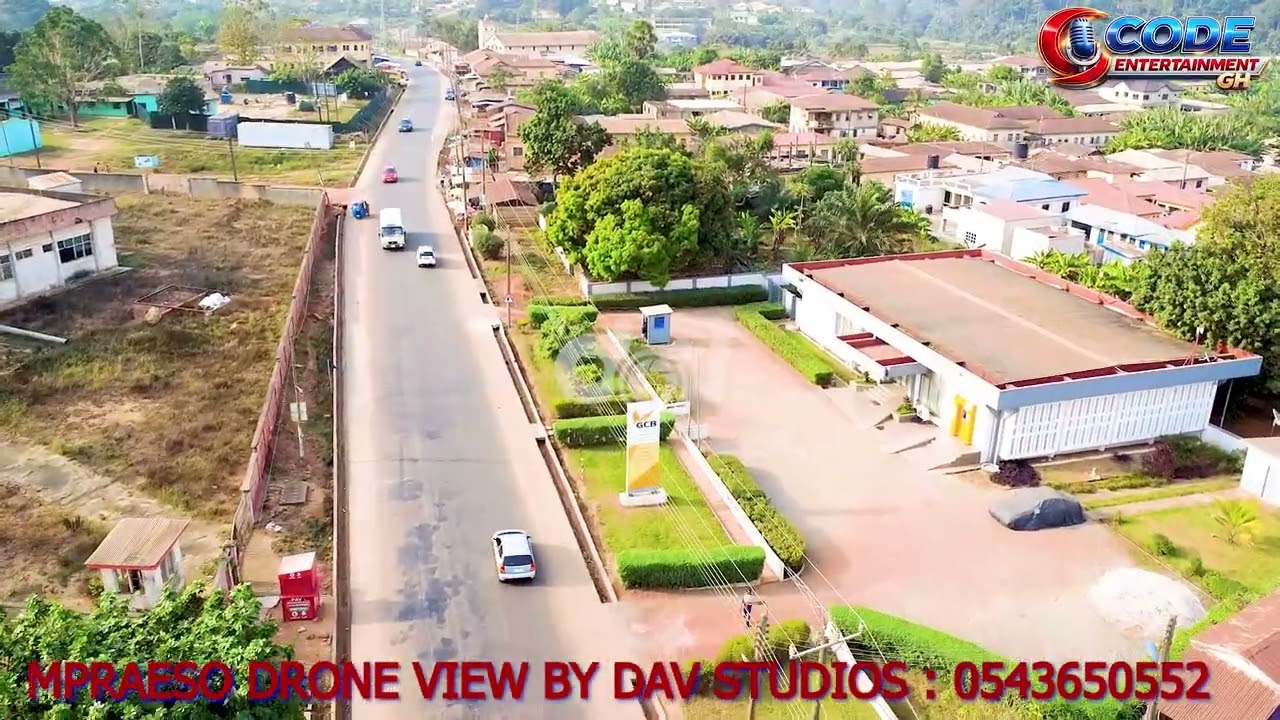 DRONE VIEW OF KWAHU MPRAESO  🤩🤩🤩 WOW!!! KWAHU OO KWAHU!!! 🥰🥰🥰 #tvshoots  #kwahu  #Dav Studios
