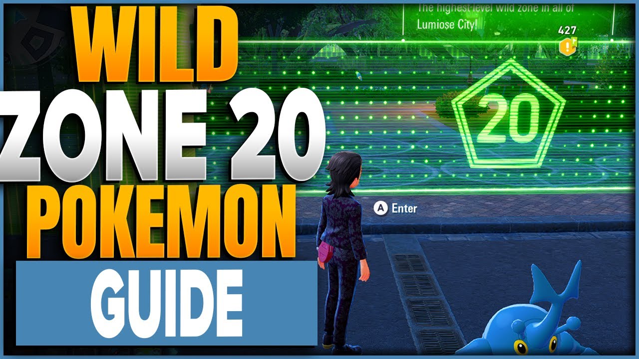 Как поймать всех покемонов Дикой зоны 20 в Pokemon Legends ZA