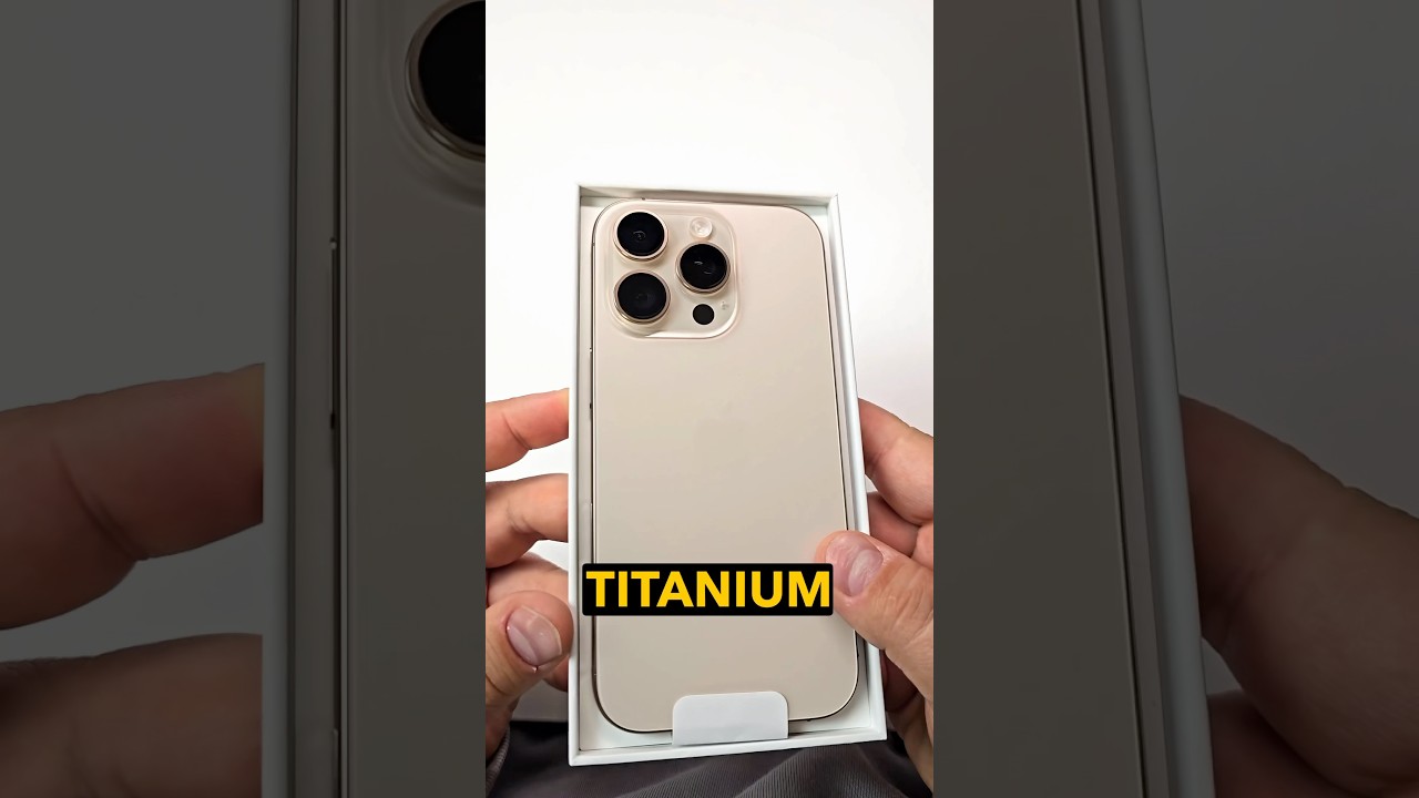 Полный обзор iPhone 16 Pro за минуту #shorts #apple #iphone