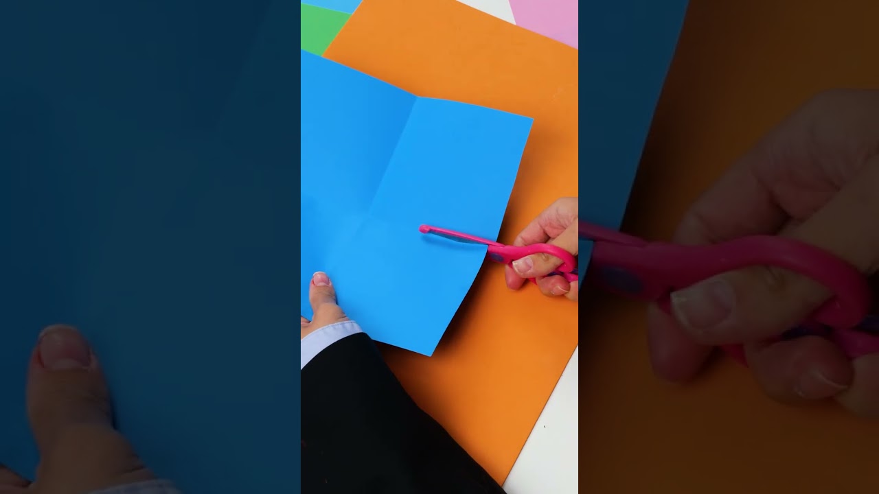 DIY Stitch Bookmark💙 Easy Craft for Kids 🧵📚
