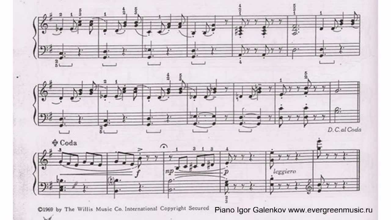 Gillock William Pieces Mission Bells & Tarantella Piano Igor Galenkov