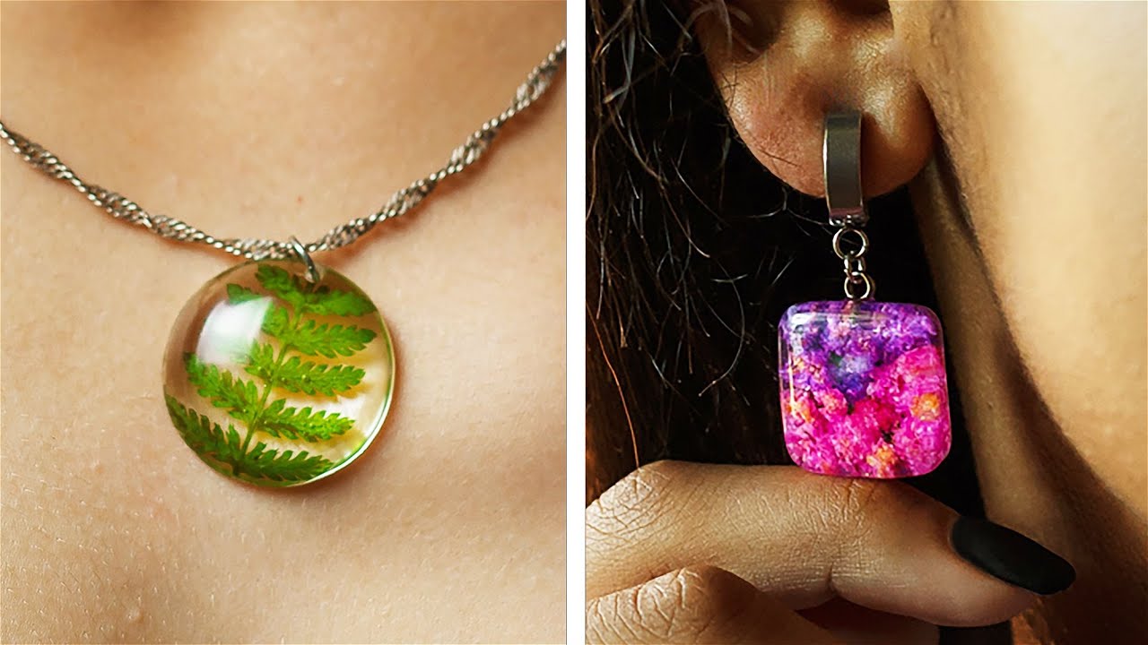 2021 COLORFUL EPOXY RESIN JEWELRY IDEAS FOR TEENAGERS