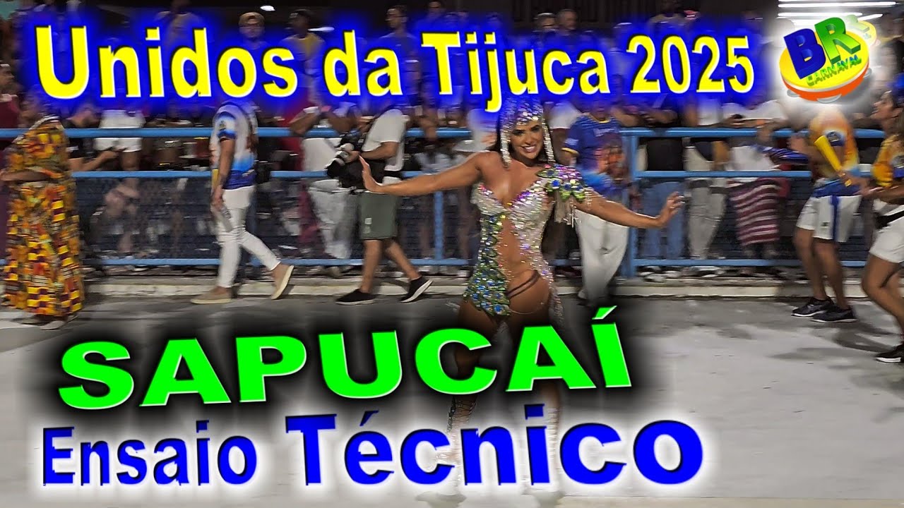 UNIDOS DA TIJUCA 2025 ENSAIO TÉCNICO 4K