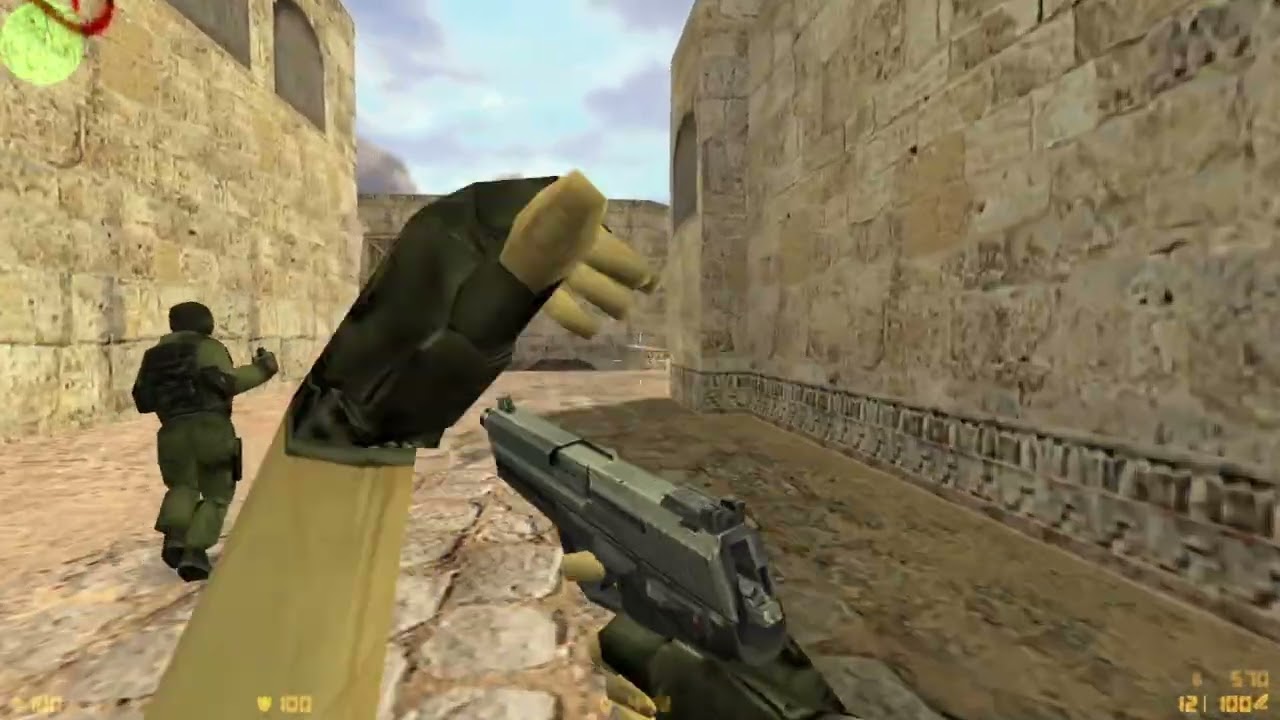 CS  1.6 con Bots día 18, la partida mas pareja parte 1, Modo: Experto finalmente
