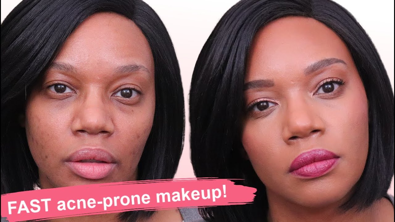 10 Minute Makeup for Oily, Acne Prone, Over 40 Skin | Makeup over 40