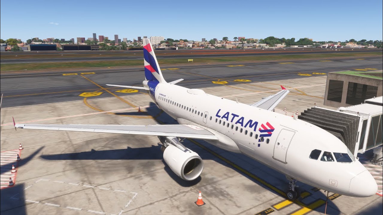 Dangerous approach! | Sao Paulo Congonhas to Rio de Janeiro Santos Dumont | Fenix A319 | VATSIM