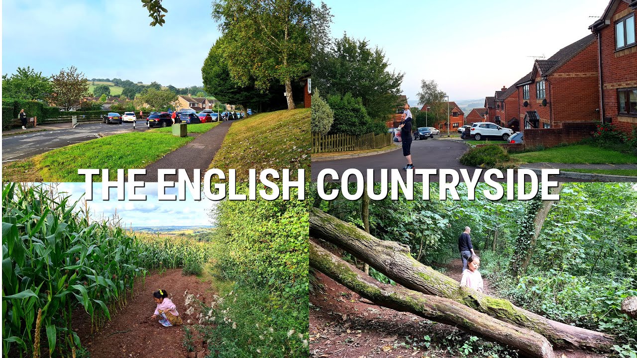 THE COUNTRYSIDE PART OF CREDITON TOWN, ENGLAND DEVON ||PINAYsaUK