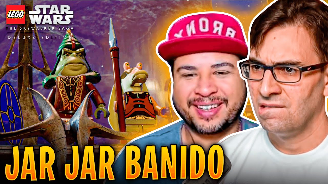 YOUTUBERS REAGINDO AO CHEFE NASS NO LEGO STAR WARS: A SAGA SKYWALKER