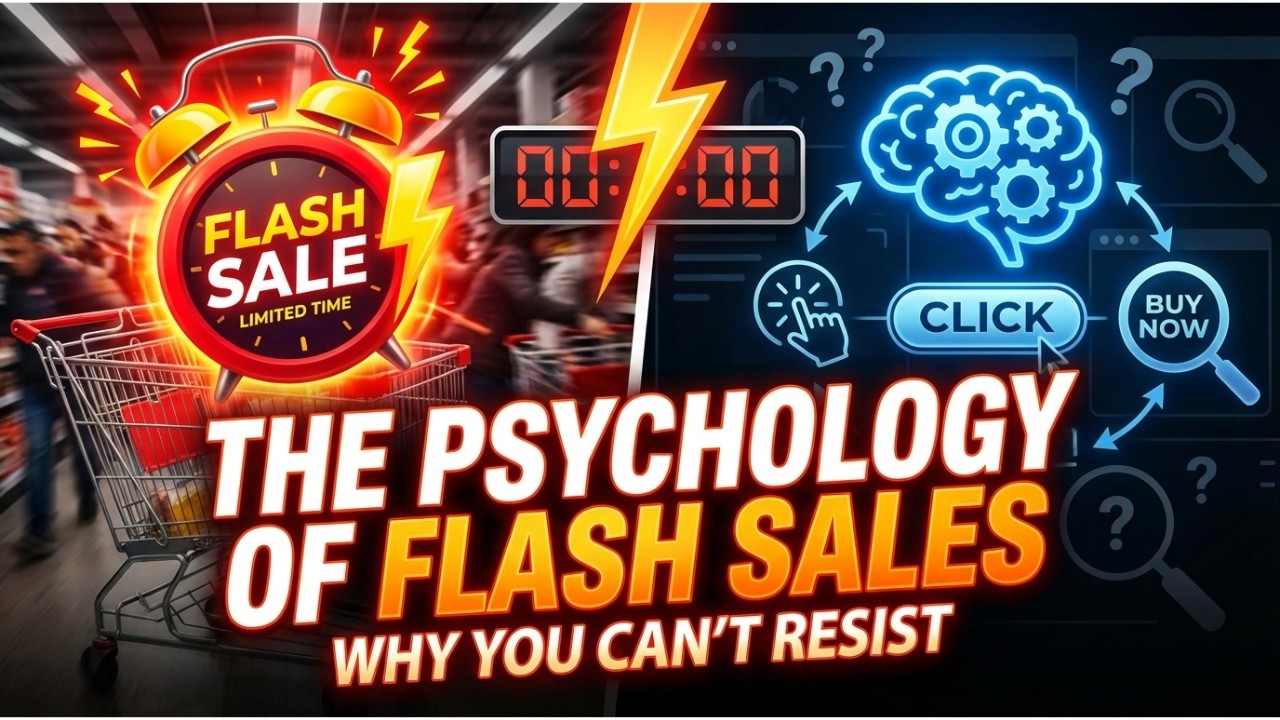 Flash Sale Psychology का सच जो आपको कोई नहीं बताएगा! | Dark Business Secrets 2026 💥
