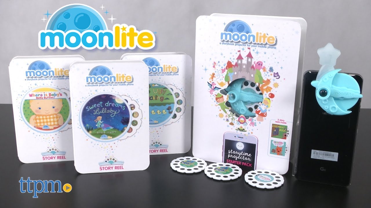 Moonlite Storytime Projector Starter Pack & Story Reels from Spin Master