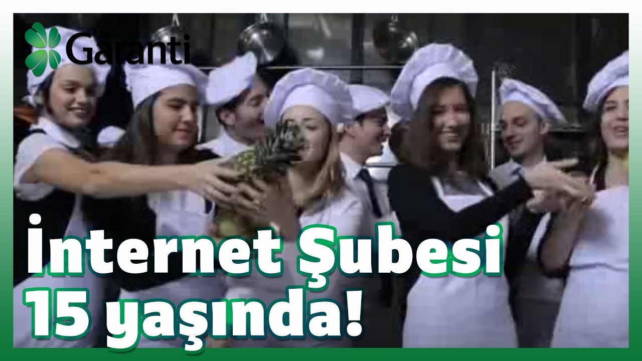 Garanti İnternet Şubesi 15 yaşında!