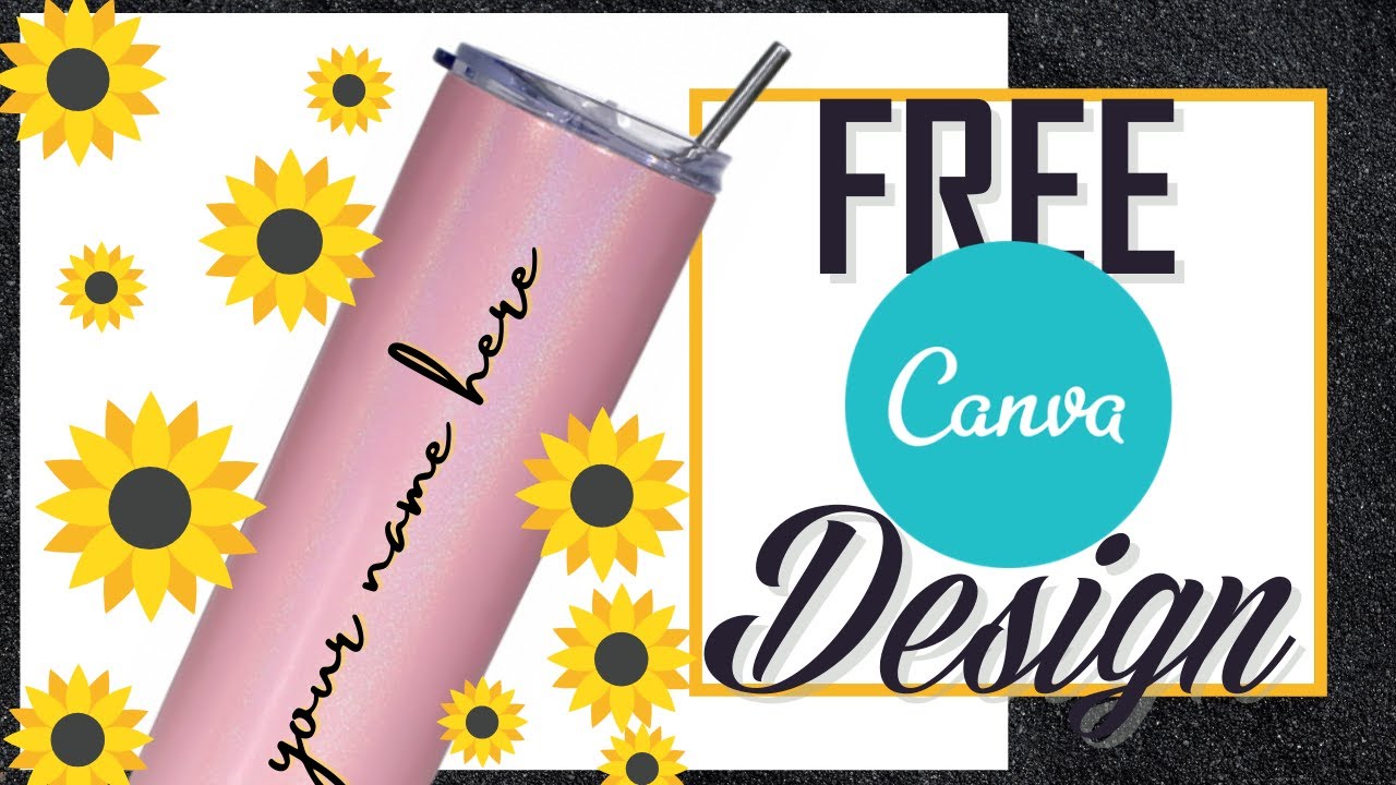 How To Use Canva FREE  for Sublimation Designs