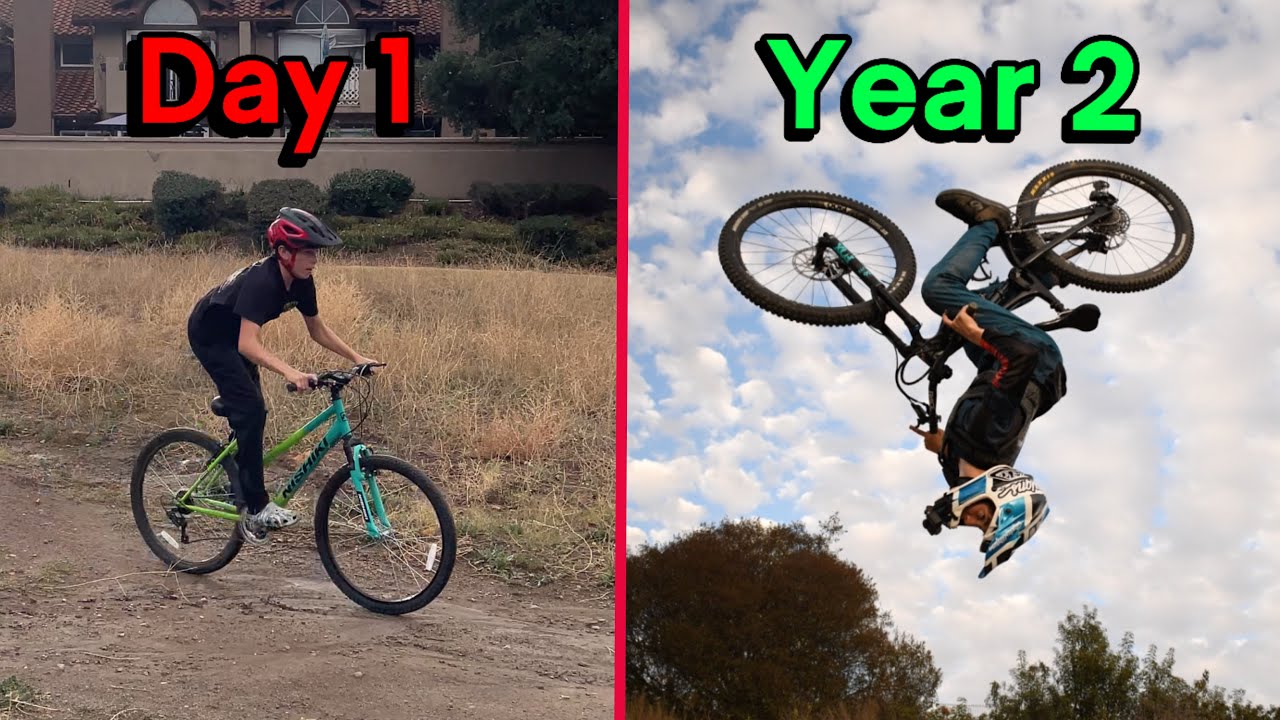 My 2 Year Mountain Biking Progression!