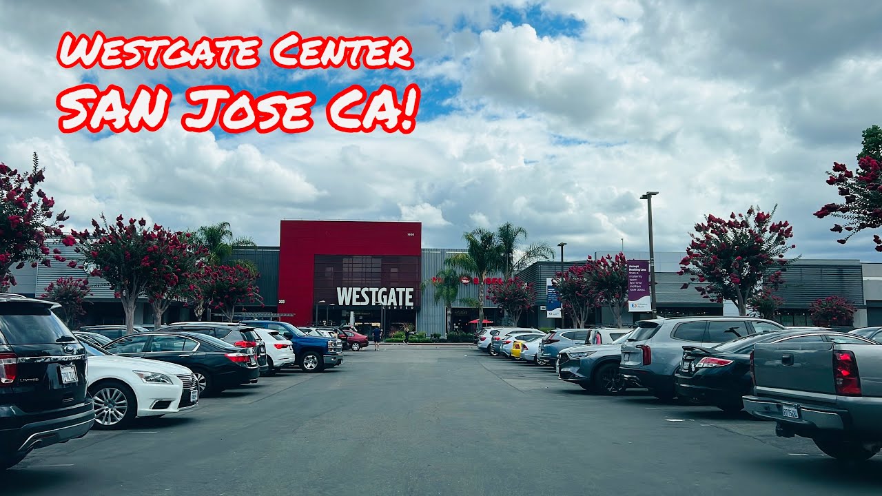WESTGATE CENTER PARKING LOT TOUR IN SAN JOSE CALIFORNIA!