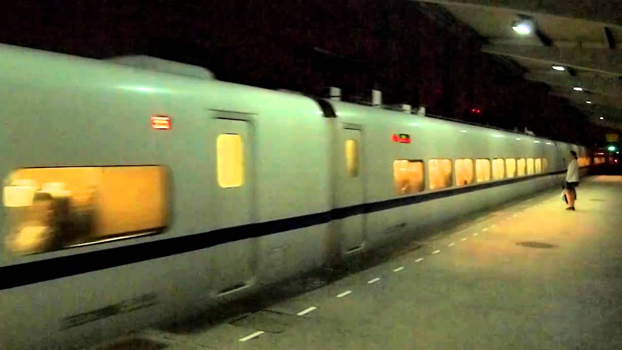 和諧号 CRH2 夜の紹興駅入線