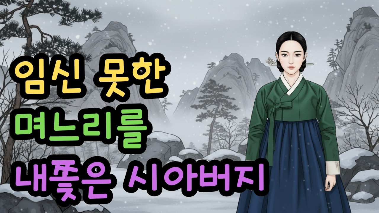 치마를 찢어 얼어 죽어가던 남자를 품었다, 그가 누구인지 꿈에도 모른 채. | 전기수의 보따리 | 조선 야담 · 설화 · 민담 · 옛날이야기 · 오디오북 · 사연