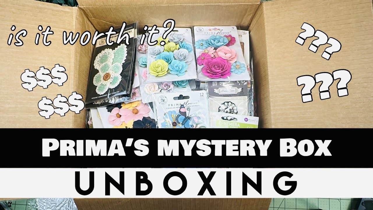 Unboxing the Prima’s Mystery Box | is it worth the $$$💰