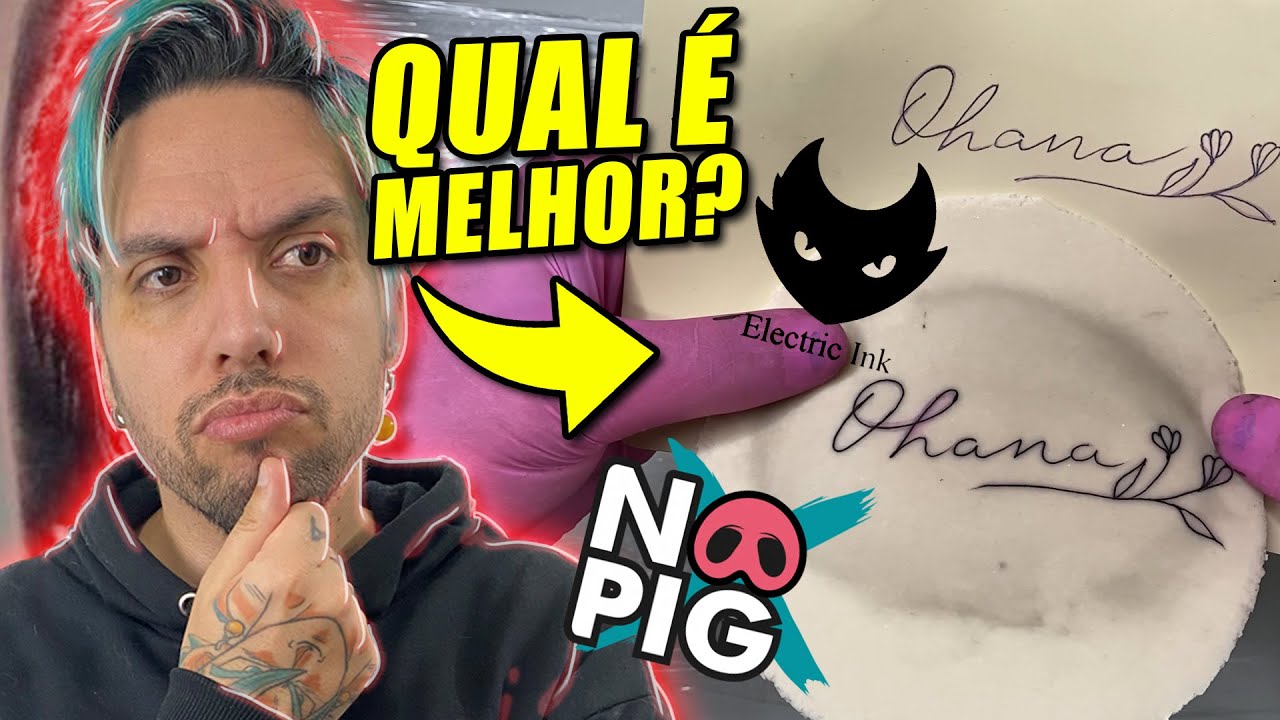 QUAL A MELHOR PELE ARTIFICIAL? REVELEI TUDO! (Electric Ink vs. NOPIG)