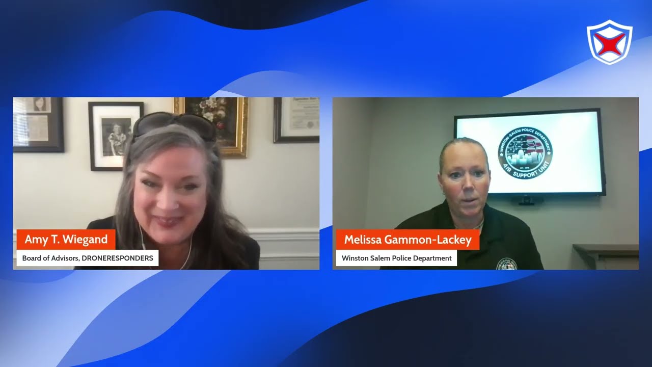 Women DRONERESPONDERS Interview with Melissa Gammon-Lackey, Winston-Salem PD