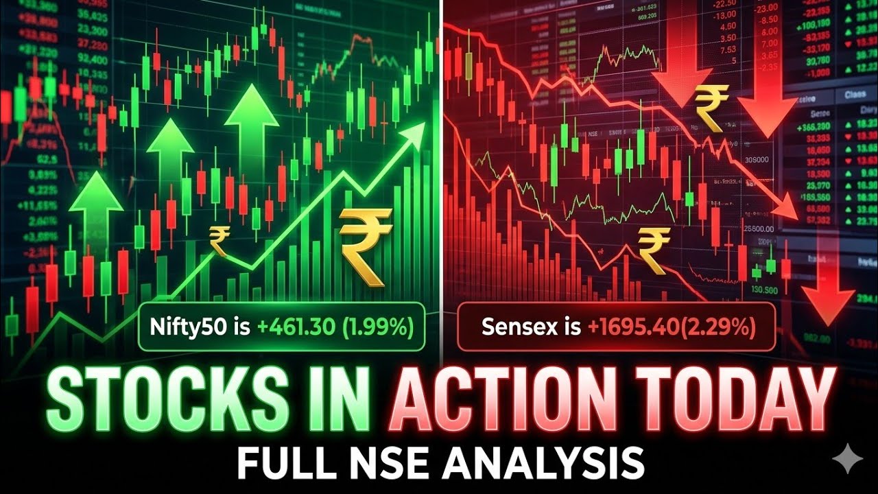 📊 Stock Market Movers Today | Deep Fundamental Breakdown of All NSE Stocks