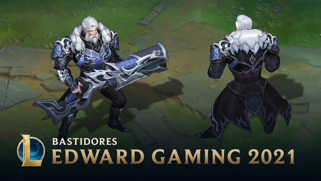 Criando as Skins de Equipe do Campeonato Mundial da EDG | League of Legends