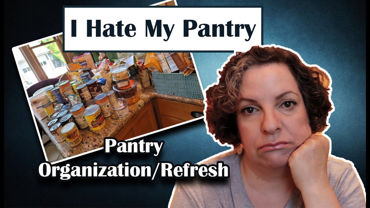 I Hate My Pantry || Pantry Re-Organization and Refresh ||