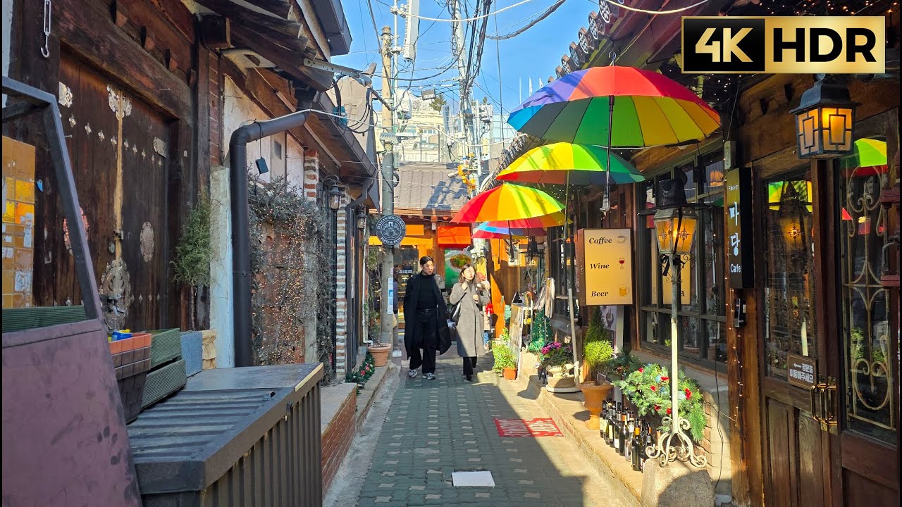 종로 익선동 카페골목 산책 | 서울 한옥골목 Walking Through Ikseon-dong Cafe Alley, Jongno | Seoul Hidden Hanok Streets