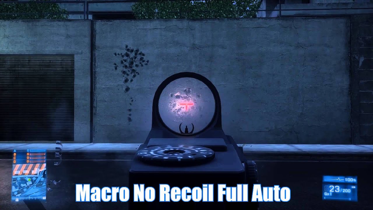 Battlefield 3 - PKP Pecheneg [No Recoil Macro, X7 Mouse]