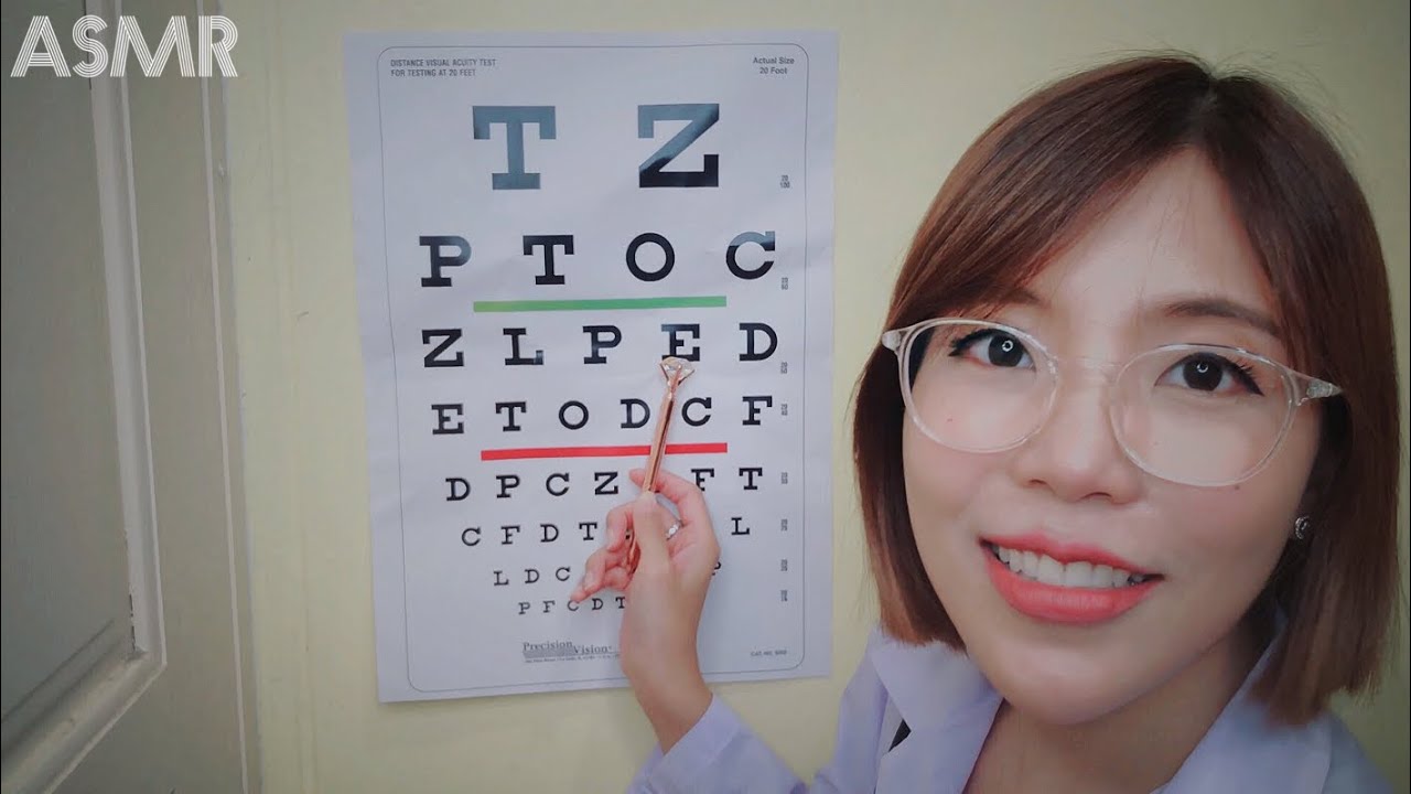 ASMR | Eye Exam & Vision Test